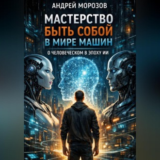 Обложка книги «Мастерство быть собой в мире машин: о человеческом в эпоху ИИ»