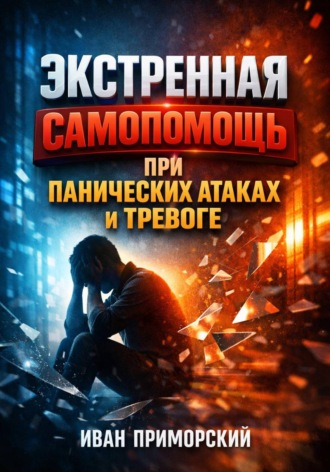 Обложка книги «Экстренная Самопомощь при Панических Атаках и Тревоге»