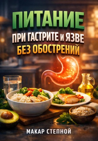 Обложка книги «Питание при Гастрите и Язве Без Обострений»