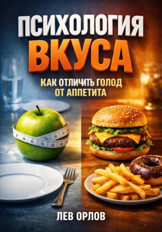 Обложка книги «Психология Вкуса. Как Отличить Голод от Аппетита»