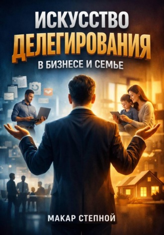 Обложка книги «Искусство Делегирования в Бизнесе и Семье»