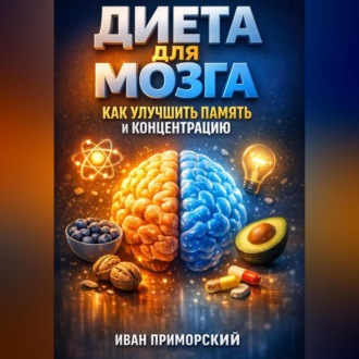 Обложка книги «Диета для Мозга Как Улучшить Память и Концентрацию»