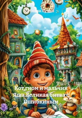 Милла Лучик. Кот,гном и мальчик Яша.Великая битва с Ошибкиным