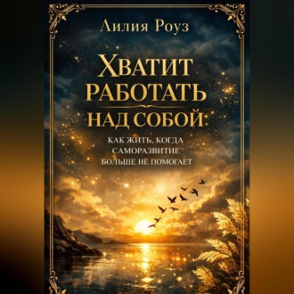 Обложка книги «Хватит работать над собой: как жить, когда саморазвитие больше не помогает»