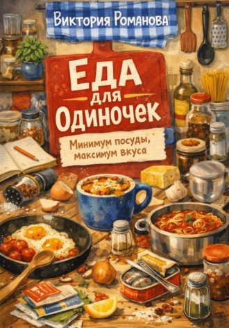 Обложка книги «Еда для одиночек: минимум посуды, максимум вкуса»