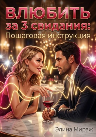 Обложка книги «Влюбить за 3 свидания: Пошаговая инструкция»
