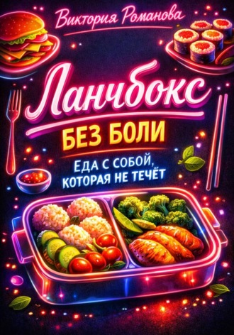 Обложка книги «Ланчбокс без боли: еда с собой, которая не течёт»