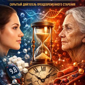 Обложка книги ««Диабет 2 типа и старение: как замедлить процесс»»