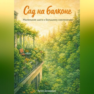 Обложка книги «Сад на балконе: Маленькие шаги к большому озеленению»
