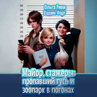 Обложка книги «Майор и стажёры. Пропавший гусь и Зоопарк в погонах»