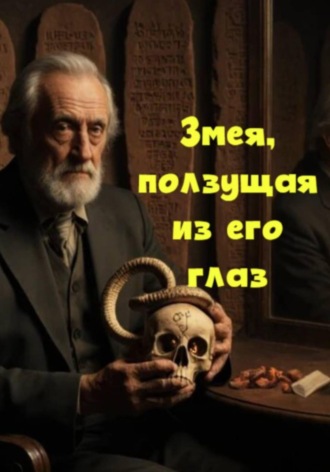 Обложка книги «Змея, ползущая из его глаз»