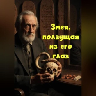 Обложка книги «Змея, ползущая из его глаз»