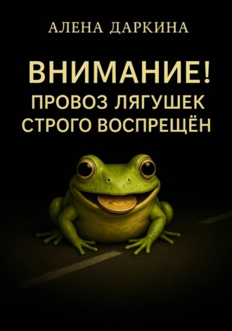 Внимание! Провоз лягушек строго воспрещен. Алена Даркина
