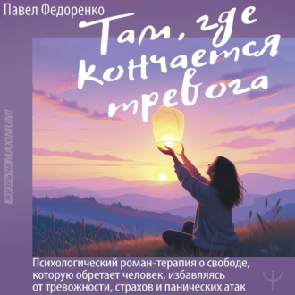 Обложка книги «Там, где кончается тревога. Психологический роман-терапия о свободе, которую обретает человек, избавляясь от тревожности, страхов и панических атак»