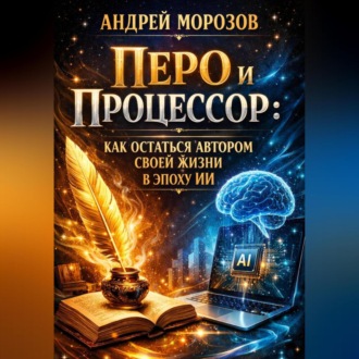 Обложка книги «Перо и процессор: как остаться автором своей жизни в эпоху ИИ»