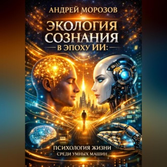 Обложка книги «Экология сознания в эпоху ИИ:психология жизни среди умных машин»