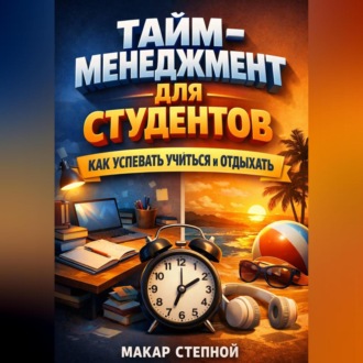 Обложка книги «Тайм Менеджмент для Студентов Как Успевать Учиться и Отдыхать»