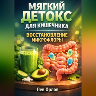Обложка книги «Мягкий Детокс для Кишечника Восстановление Микрофлоры»