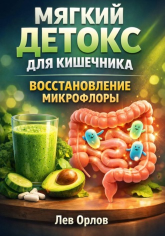 Обложка книги «Мягкий Детокс для Кишечника. Восстановление Микрофлоры»