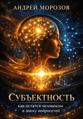 Обложка книги «Субъектность: как остаться человеком в эпоху нейросетей»