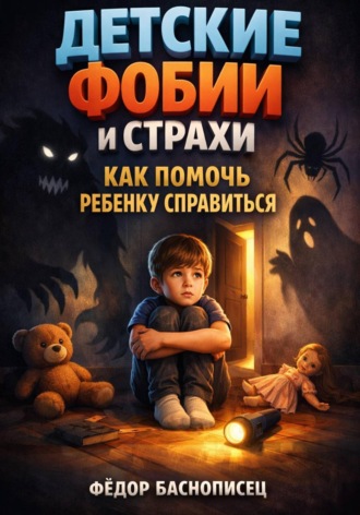 Обложка книги «Детские Фобии и Страхи. Как Помочь Ребенку Справиться»