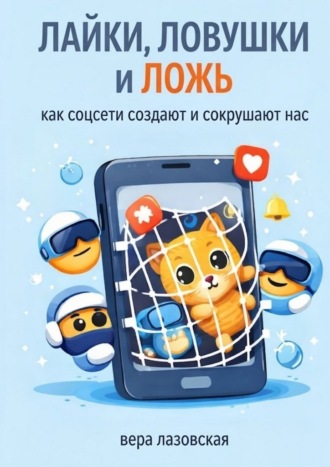 Обложка книги «Лайки, ловушки и ложь. Как соцсети создают и сокрушают нас»