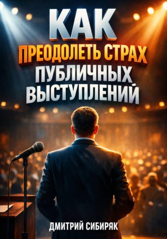 Обложка книги «Как Преодолеть Страх Публичных Выступлений»