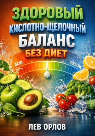 Обложка книги «Здоровый Кислотно Щелочной Баланс без Диет»