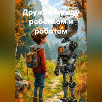 Обложка книги «Дружба между ребёнком и роботом.»