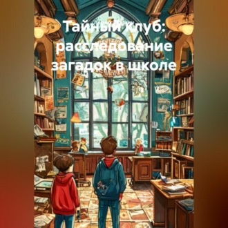 Обложка книги «Тайный клуб: расследование загадок в школе.»