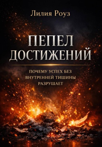 Обложка книги «Пепел достижений. Почему успех без внутренней тишины разрушает»