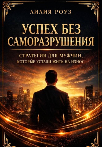 Обложка книги «Успех без саморазрушения: стратегия для мужчин, которые устали жить на износ»