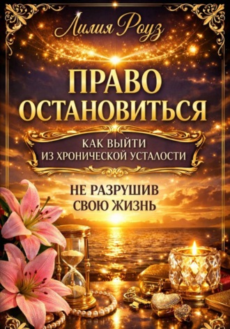 Обложка книги «Право остановиться: как выйти из хронической усталости, не разрушив свою жизнь»