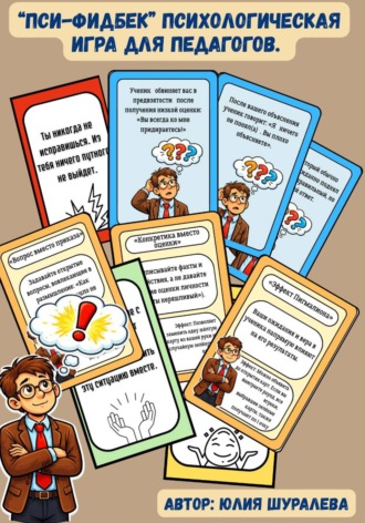 Юлия Шуралева. «Пси-фидбек» психологическая игра для педагогов