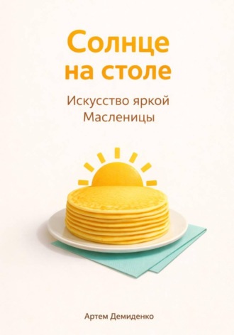 Обложка книги «Солнце на столе: Искусство яркой Масленицы»