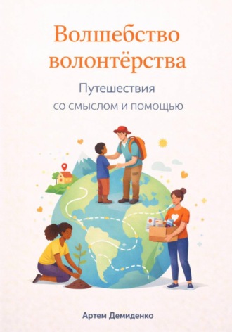 Обложка книги «Волшебство волонтерства: Путешествия со смыслом и помощью»