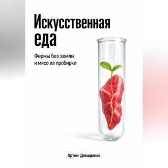 Обложка книги «Искусственная еда: Фермы без земли и мясо из пробирки»