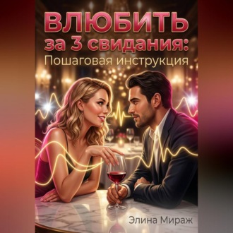 Обложка книги «Влюбить за 3 свидания: Пошаговая инструкция»