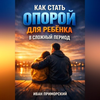 Обложка книги «Как Стать Опорой для Ребенка в Сложный Период»