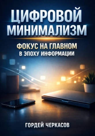 Обложка книги «Цифровой Минимализм. Фокус на Главном в Эпоху Информации»