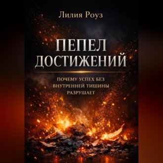 Обложка книги «Пепел достижений. Почему успех без внутренней тишины разрушает»