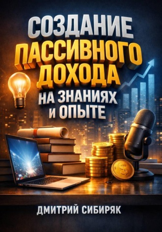 Обложка книги «Создание Пассивного Дохода на Знаниях и Опыте»