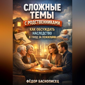 Обложка книги «Сложные Темы с Родственниками Как Обсуждать Наследство и Уход за Пожилыми»