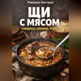 Обложка книги «Щи с мясом: говядина, свинина, птица»