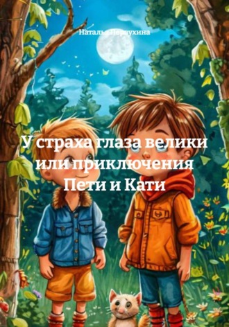Обложка книги «У страха глаза велики или приключения Пети и Кати»