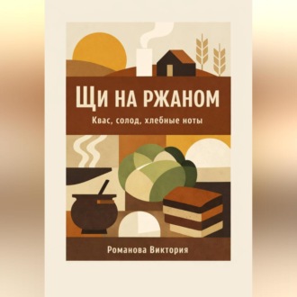 Обложка книги «Щи на ржаном: квас, солод, хлебные ноты (исторические варианты)»