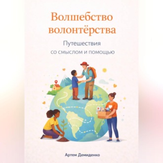 Обложка книги «Волшебство волонтерства: Путешествия со смыслом и помощью»