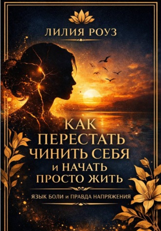 Обложка книги «Как перестать чинить себя и начать просто жить: язык боли и правда напряжения»
