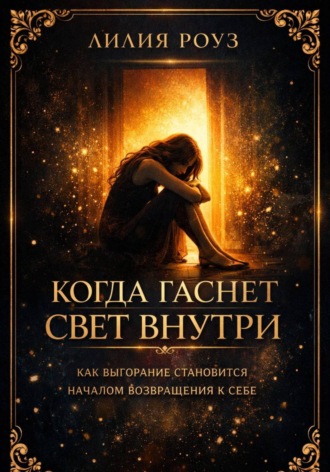 Обложка книги «Когда гаснет свет внутри: как выгорание становится началом возвращения к себе»