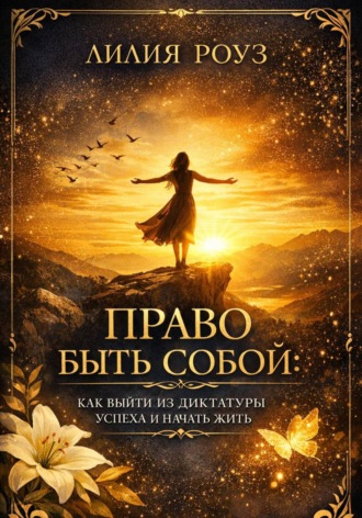 Обложка книги «Право быть собой: как выйти из диктатуры успеха и начать жить»